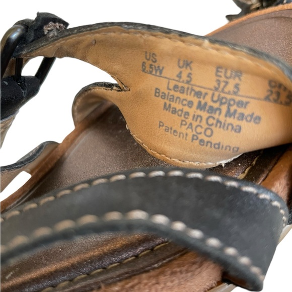 Naturalizer Leather Sandals 6.5W - Picture 4 of 4